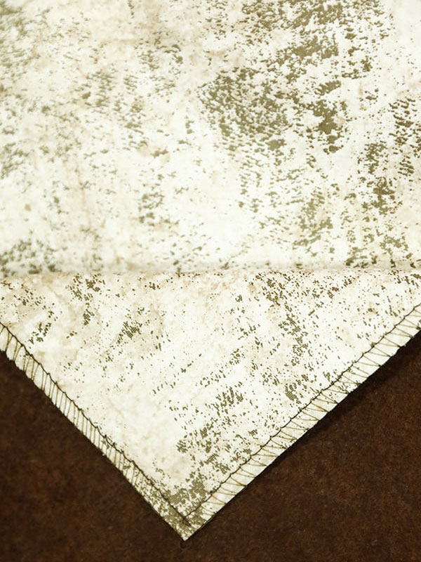 古铜色印刷荷兰天鹅绒式沙发面料